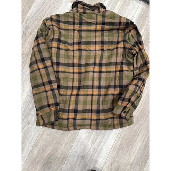 Timberland Men's Tartan Flannel Jacket with Sherpa Lining - Size: Small - Picture 5 of 5